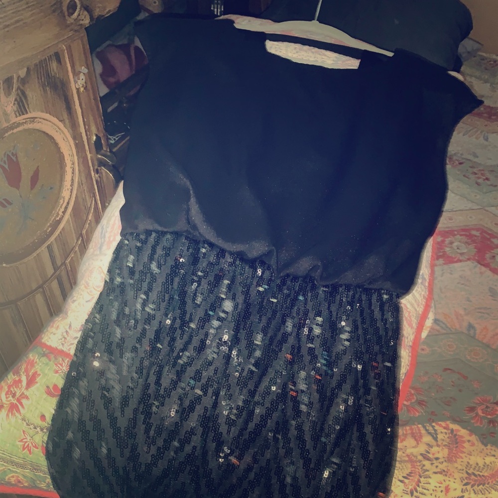 Black short dresss